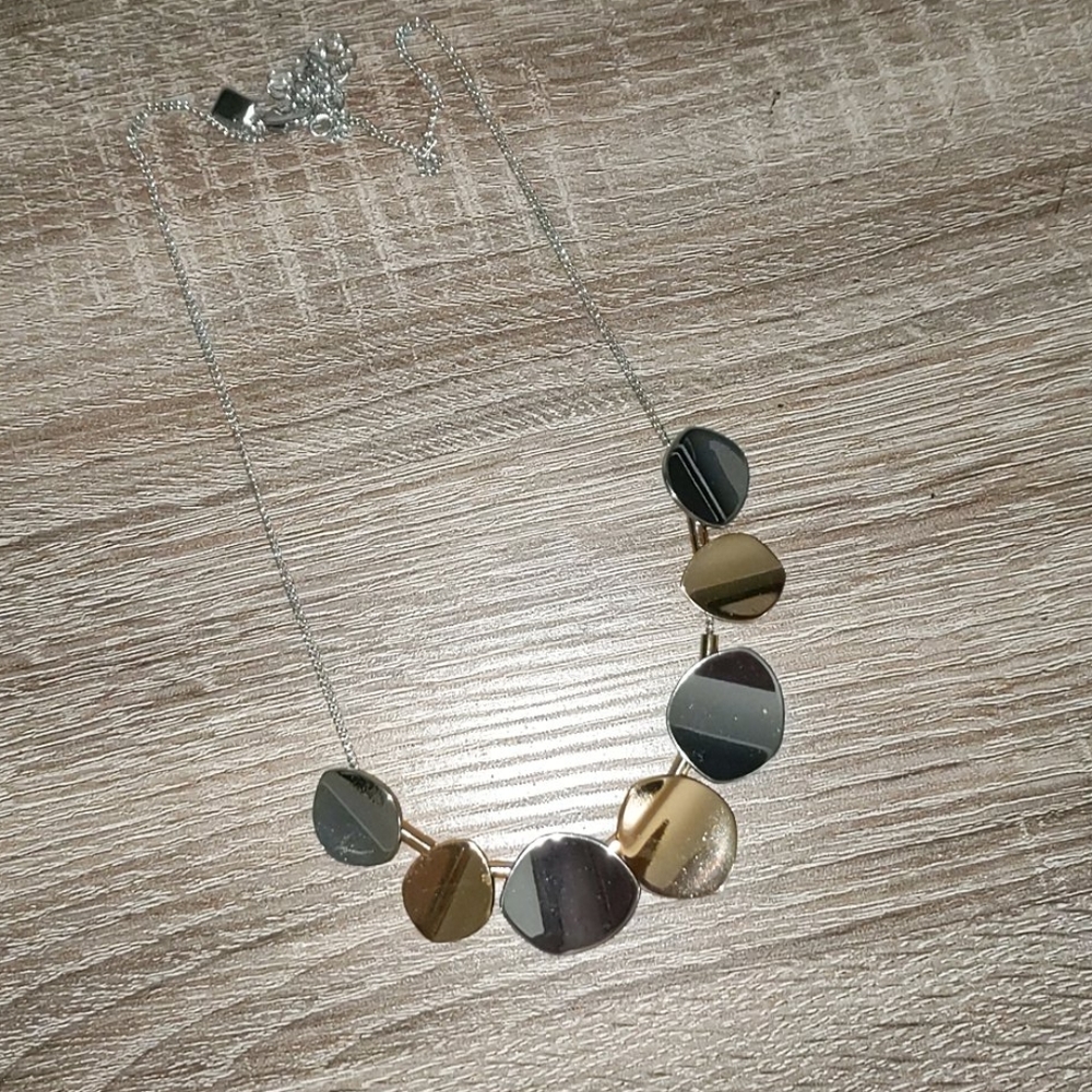 Silver & Gold Toned Necklace